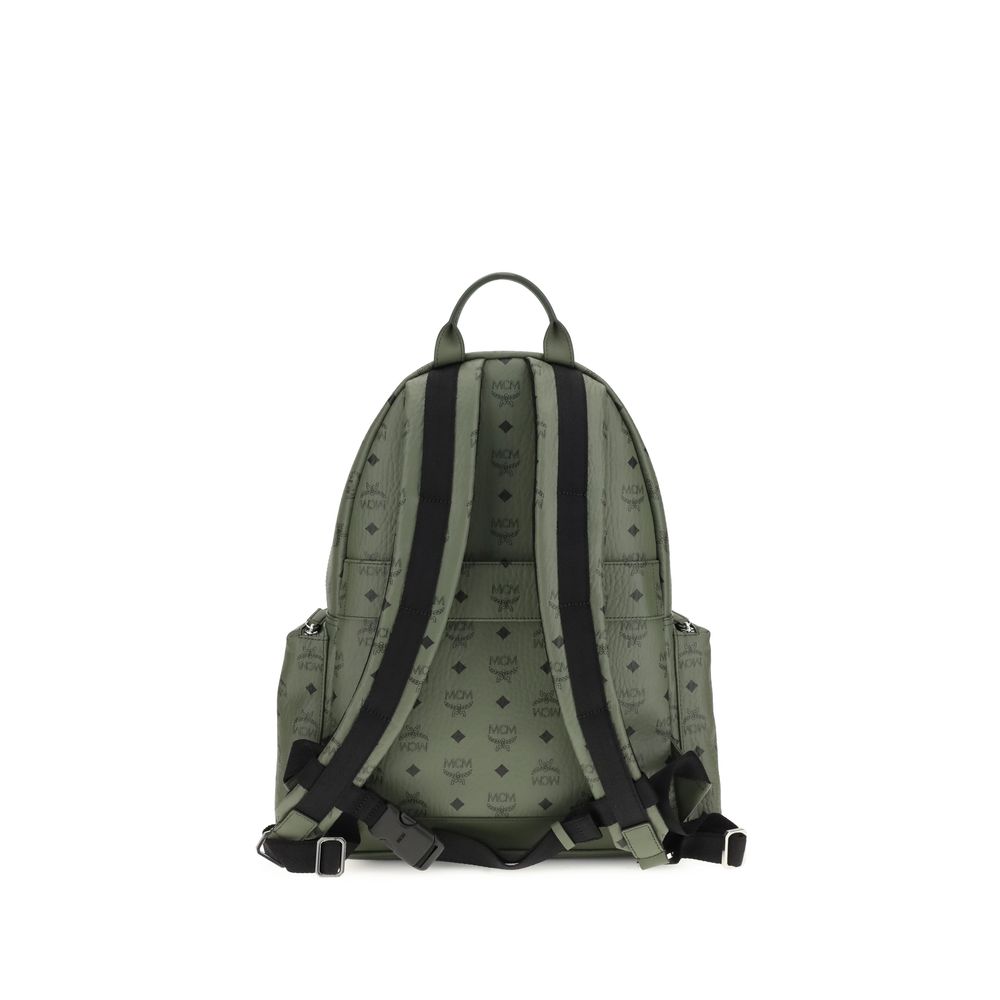 MCM Bedruckter Stark-Rucksack aus Segeltuch