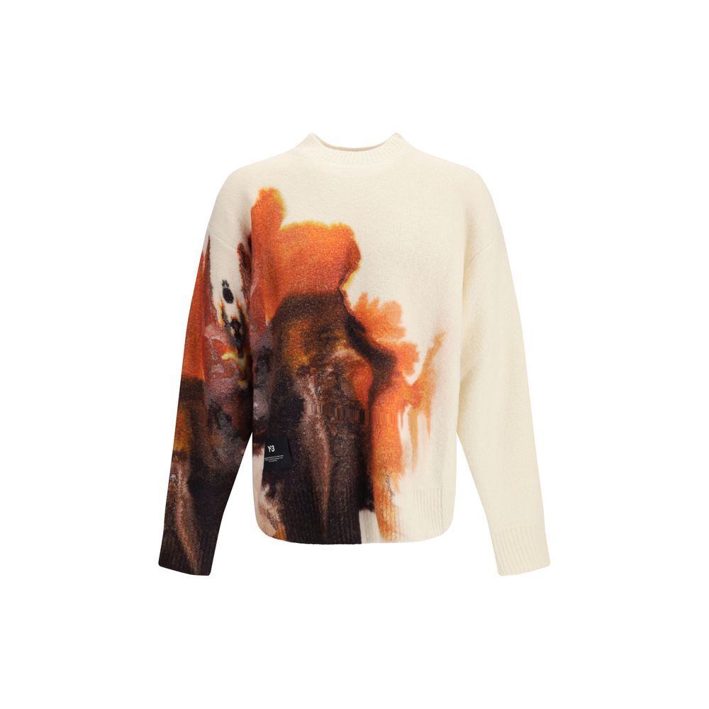 Y-3 AOP Crew Pullover