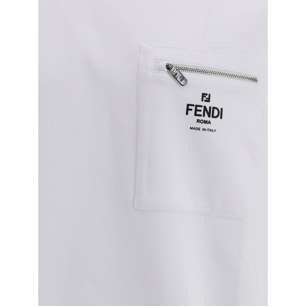 Fendi T-shirt mit Tasche