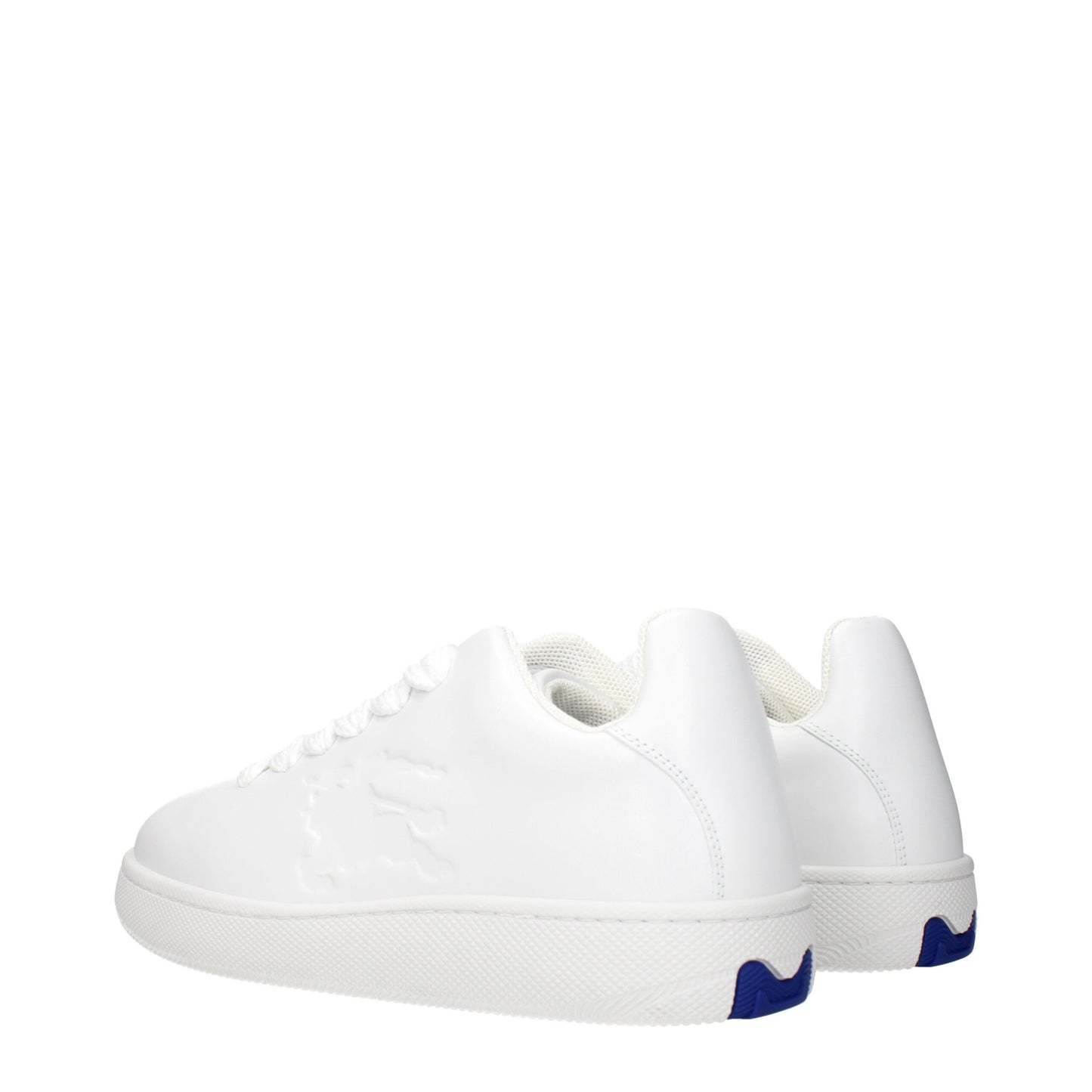 Burberry Weiße Leder-Low Tops