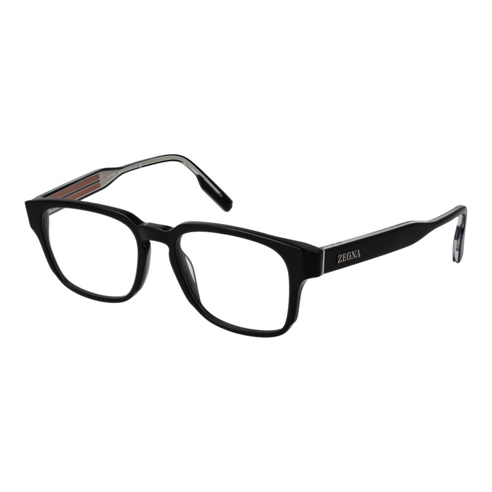 Ermenegildo Zegna Schwarze Brille aus Acetat (Rahmen)