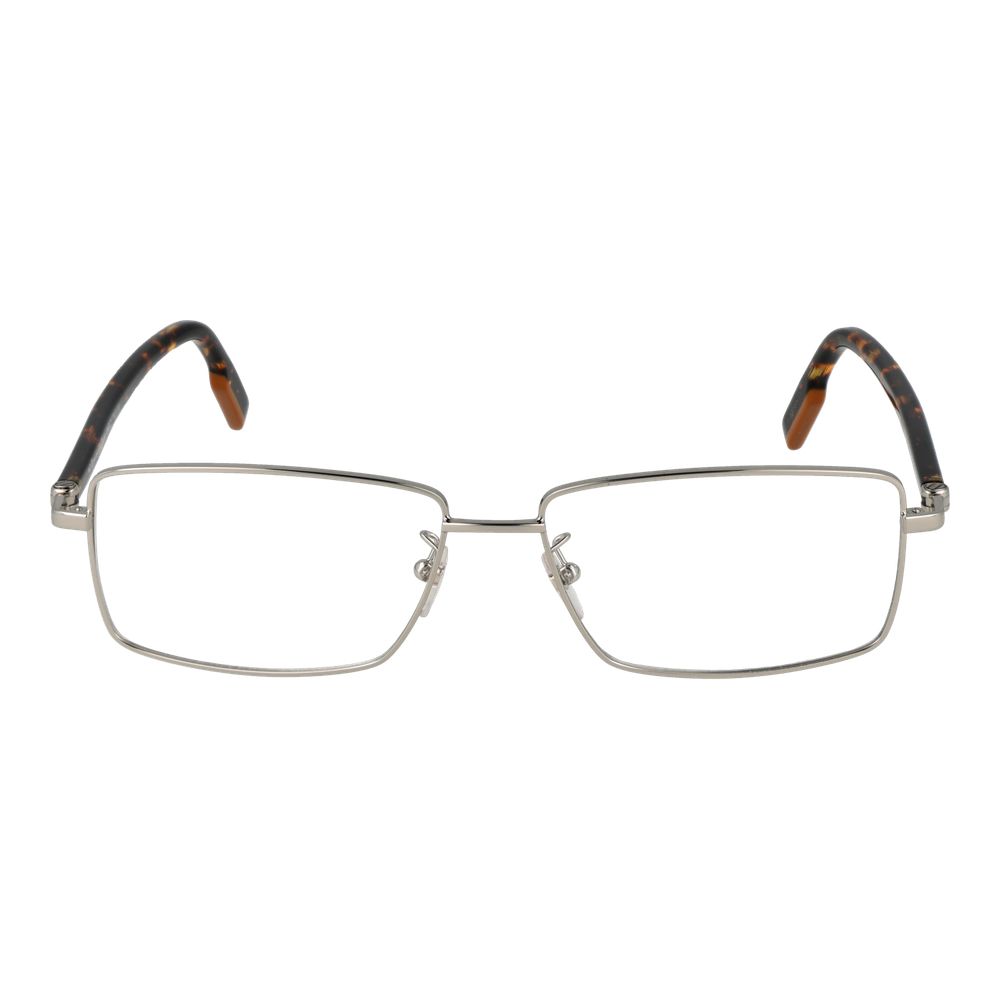 Ermenegildo Zegna Silberne Metallbrille (Gestelle)