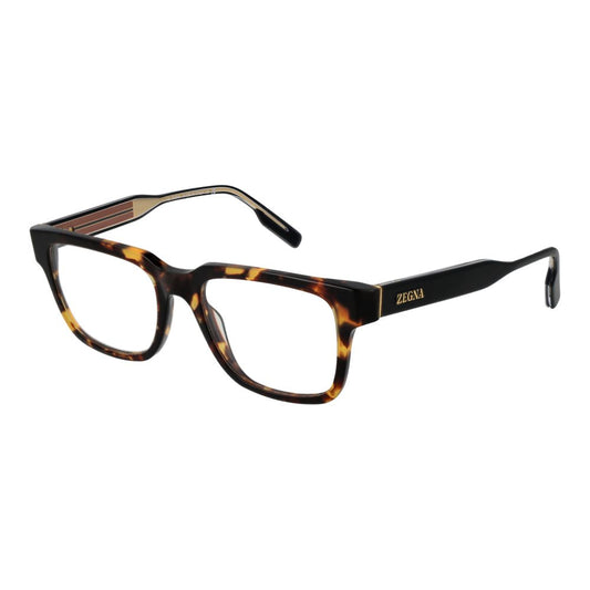 Ermenegildo Zegna Braune Acetat-Brille (Gestell)