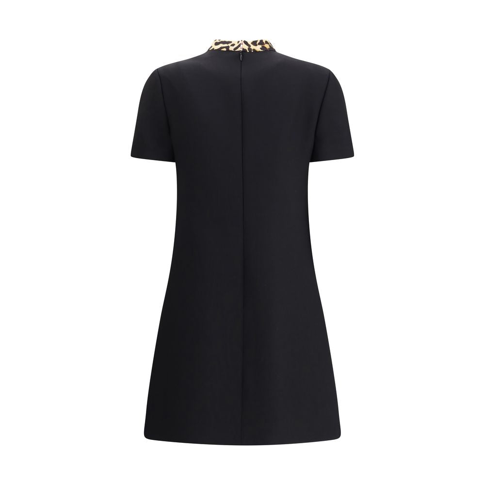 Valentino Kurzes Kleid aus Crêpe Couture