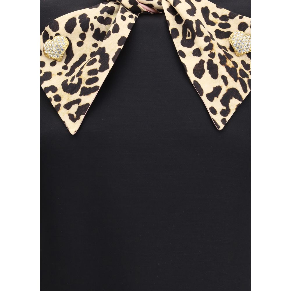 Valentino Kurzes Kleid aus Crêpe Couture