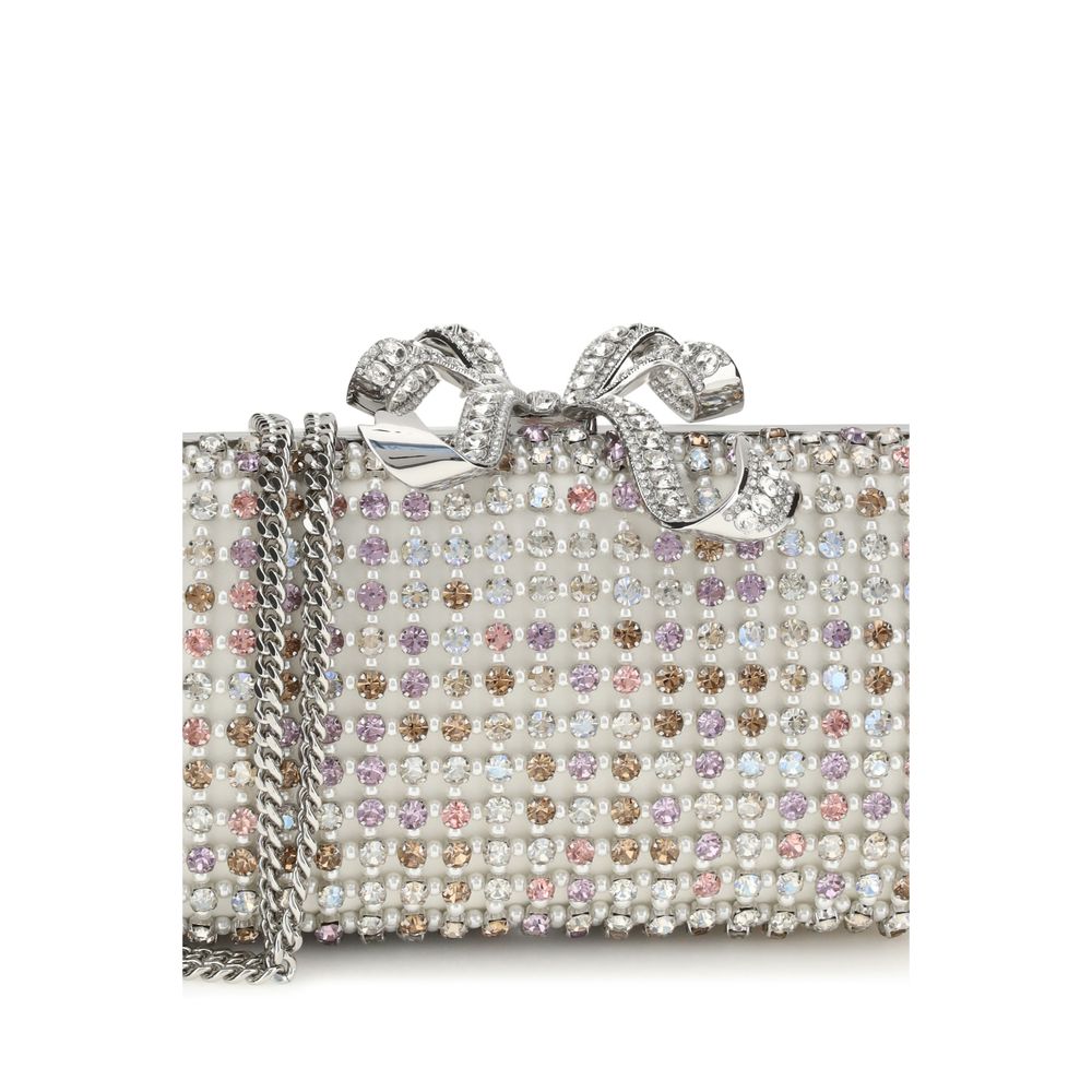Self-Portrait Multikristall-Clutch-Tasche