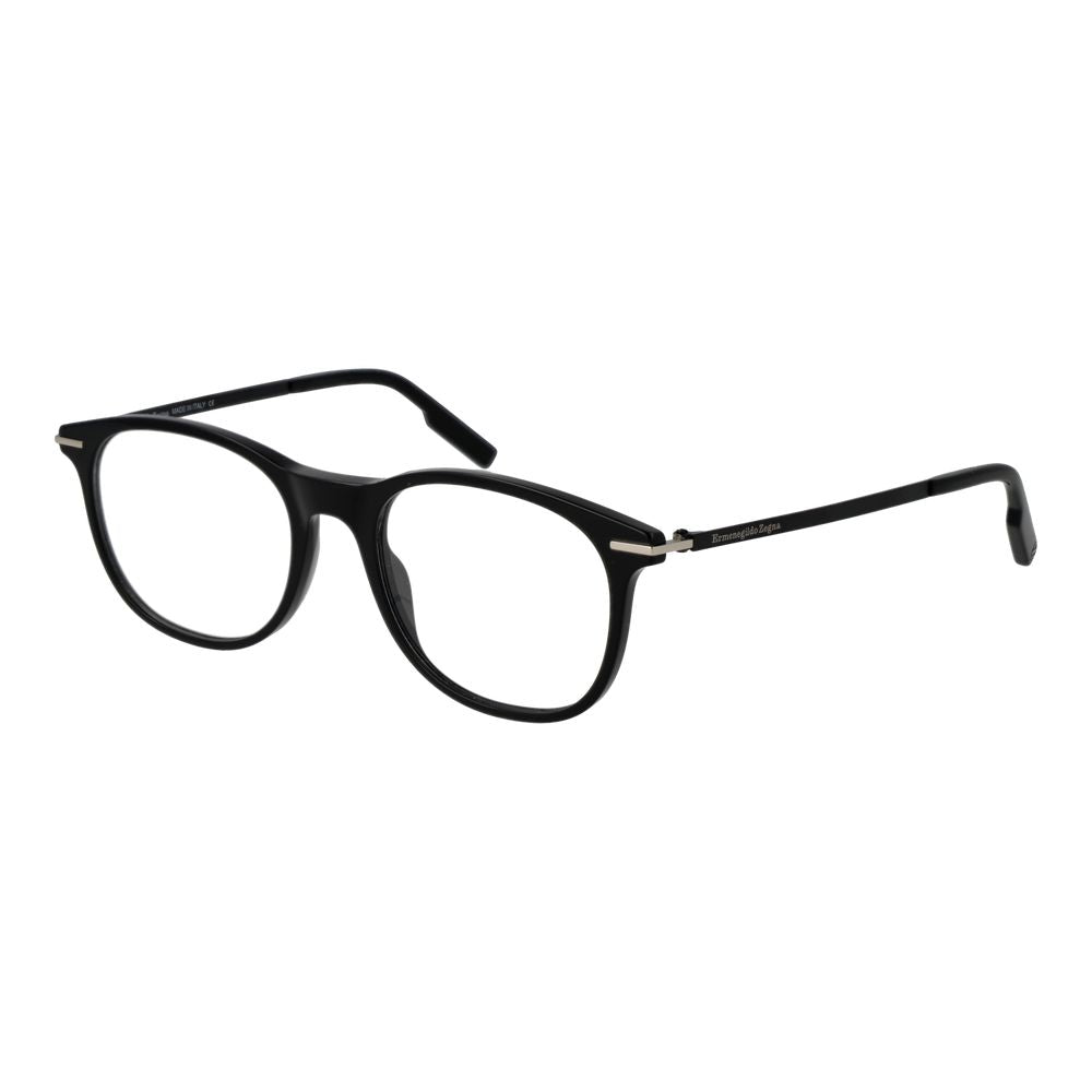 Ermenegildo Zegna Schwarze Kunststoffbrille (Rahmen)