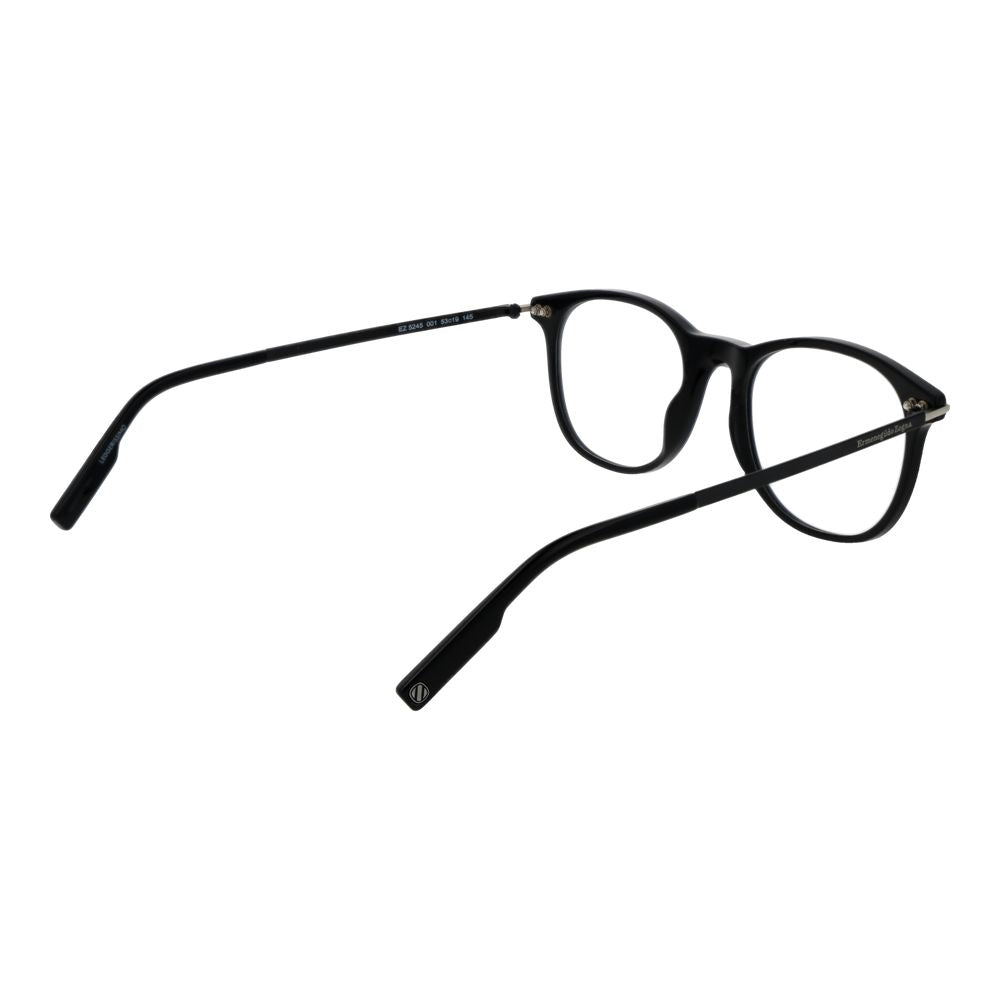 Ermenegildo Zegna Schwarze Kunststoffbrille (Rahmen)