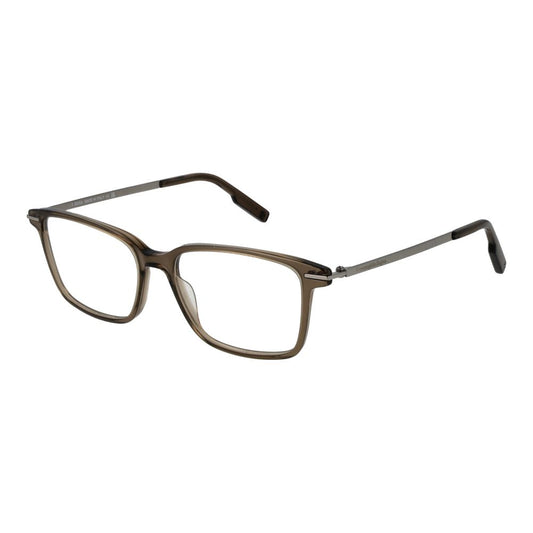 Ermenegildo Zegna Beige Acetat-Brille (Rahmen)