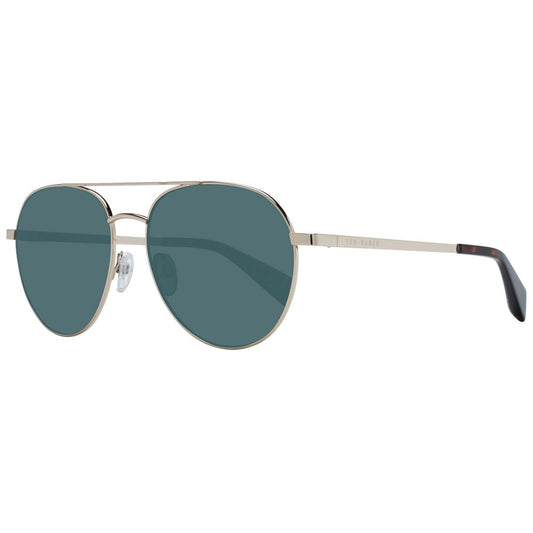 Ted Baker Goldene Metall-Sonnenbrille