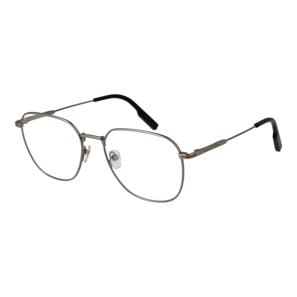 Ermenegildo Zegna Silberne Titan-Brille (Gestelle)