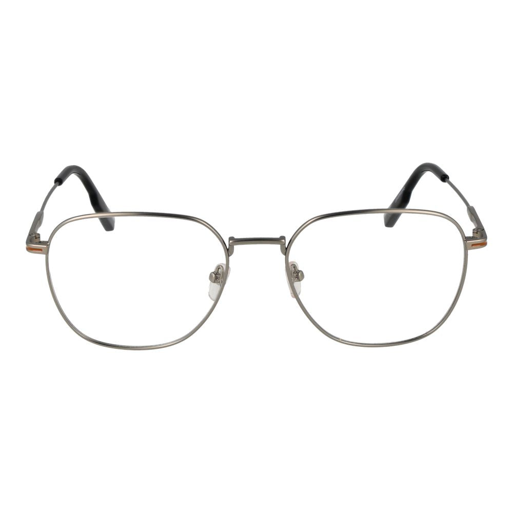 Ermenegildo Zegna Silberne Titan-Brille (Gestelle)