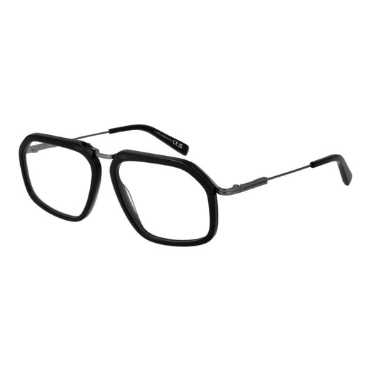 Ermenegildo Zegna Metallbrille in Schwarz (Rahmen)