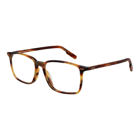Ermenegildo Zegna Brillenrahmen aus braunem Acetat