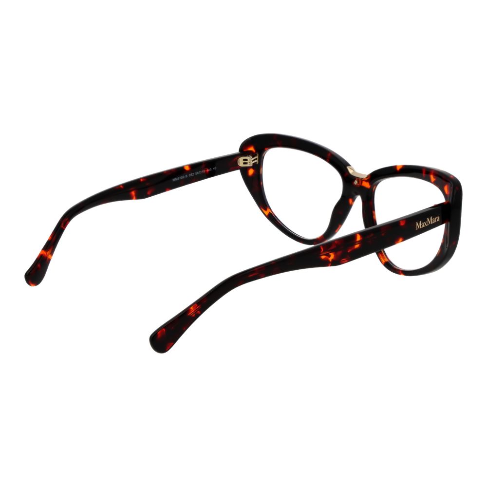 Max Mara Brillengestell aus braunem Acetat