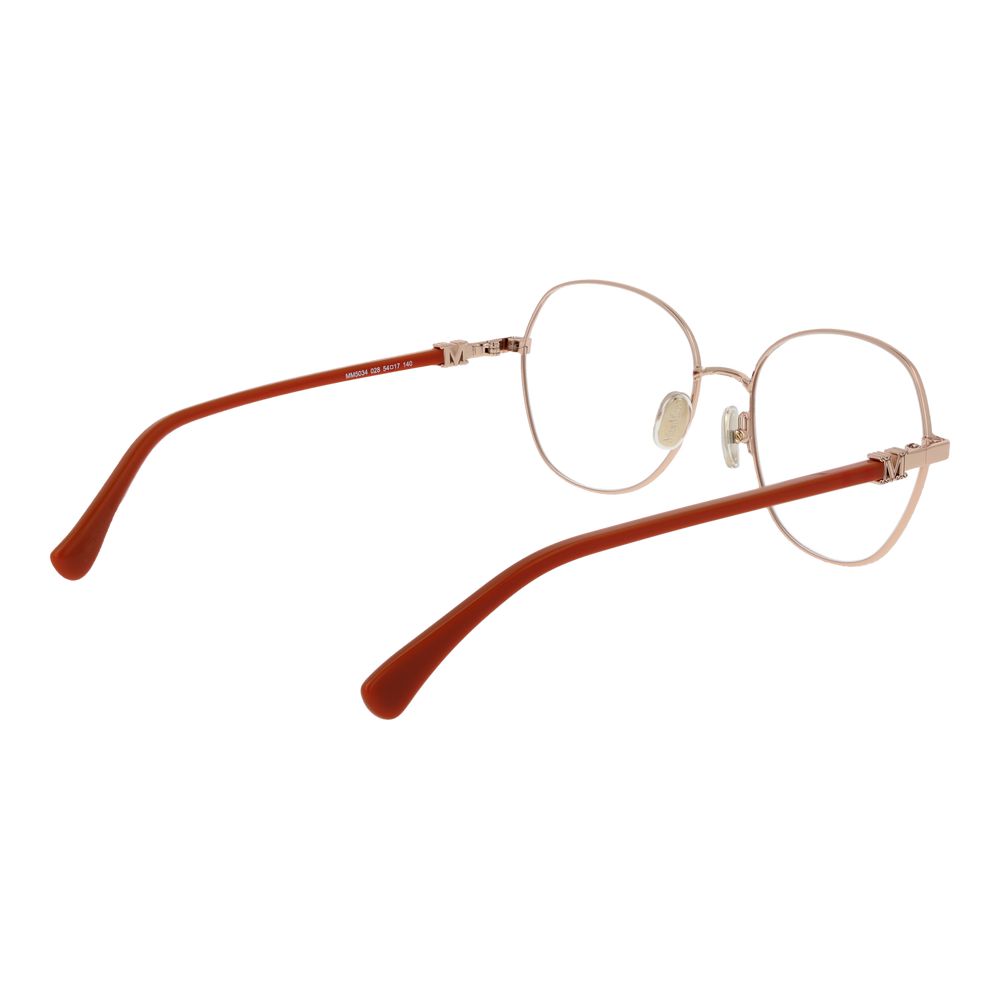 Max Mara Goldene Metallbrille (Gestelle)