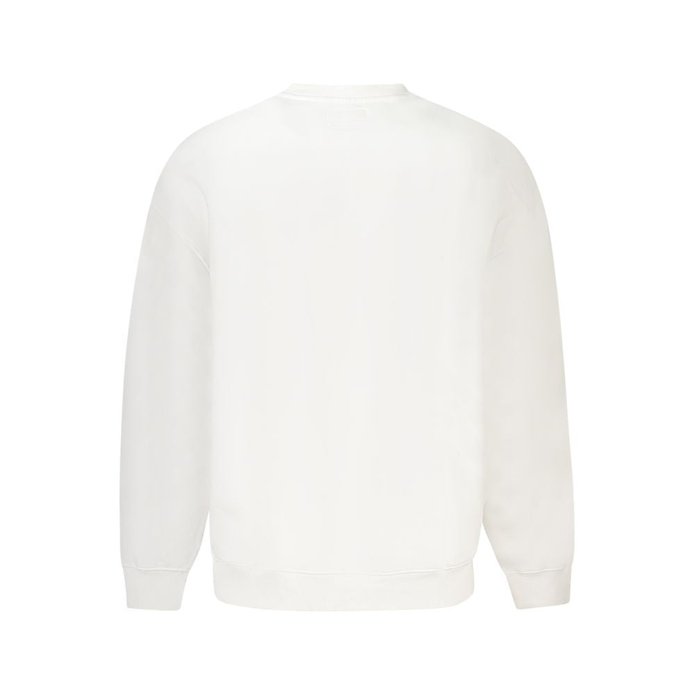 Guess Jeans Weißer Baumwollpullover