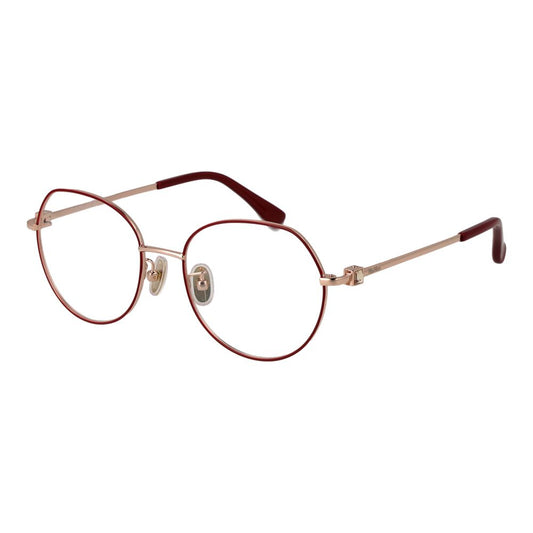 Max Mara Rote Metallbrille (Gestell)
