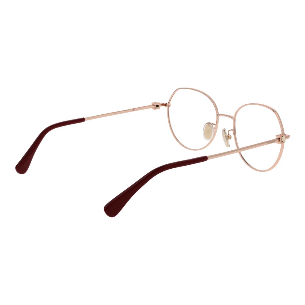 Max Mara Rote Metallbrille (Gestell)