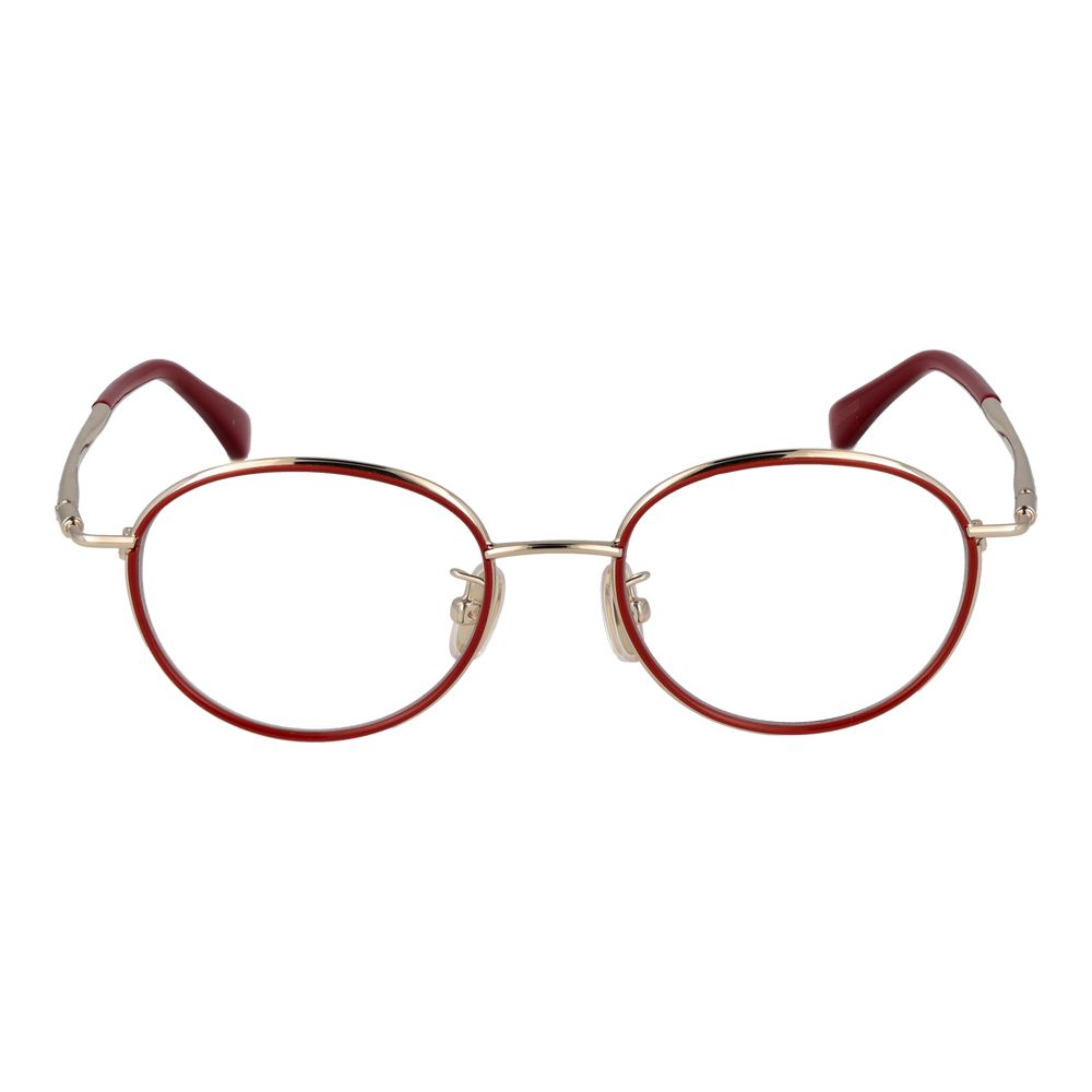 Max Mara Rote Metallbrille (Gestell)