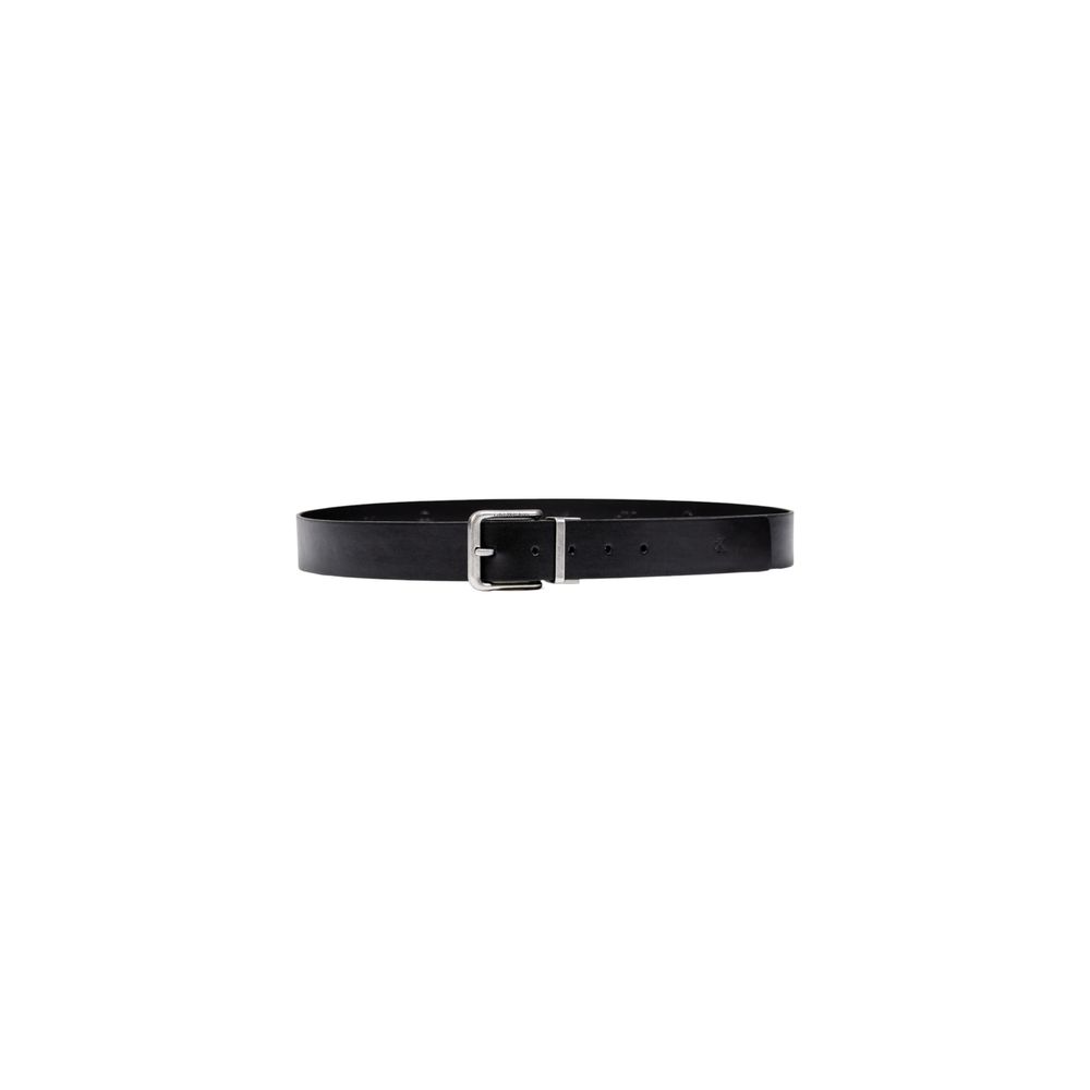 Calvin Klein Jeans Schwarzer Ledergürtel