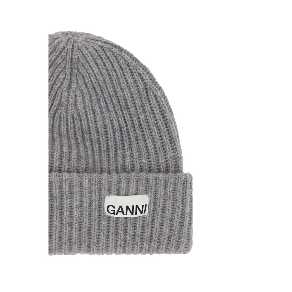 Ganni Beanie-Mütze