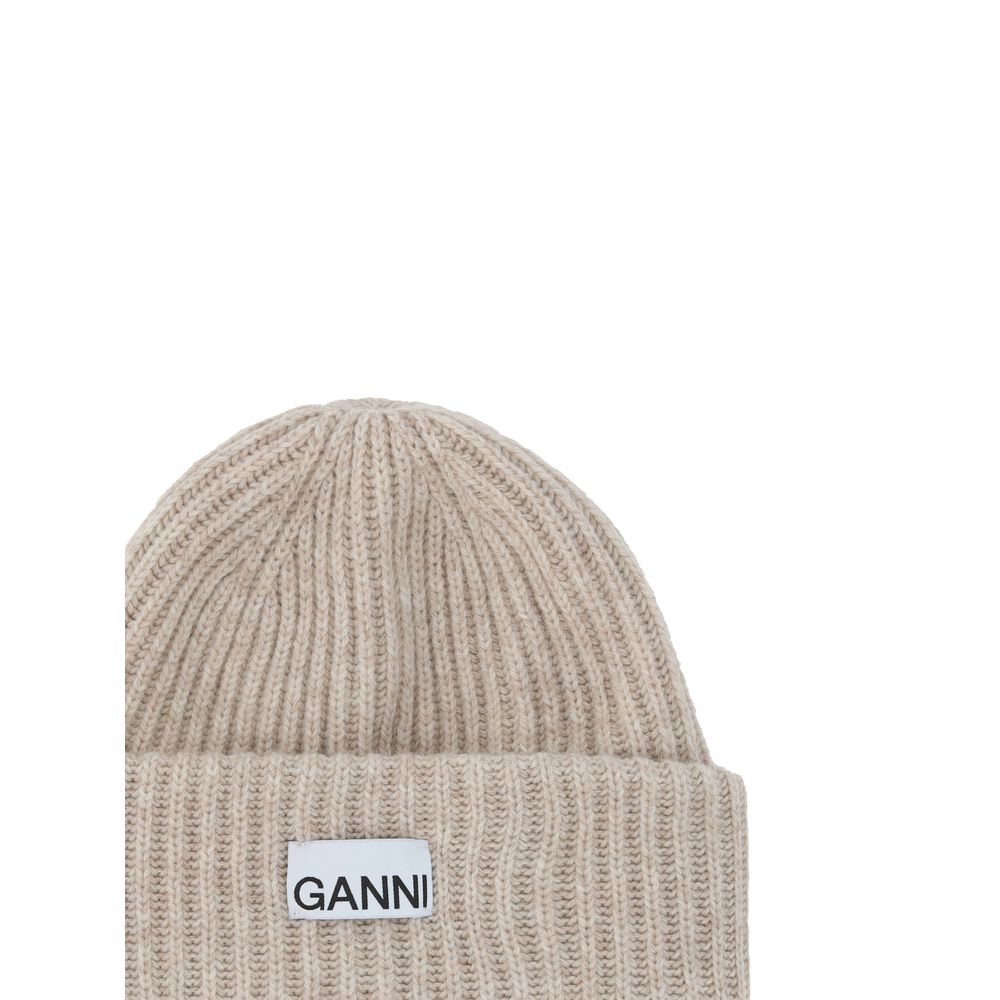 Ganni Beanie-Mütze