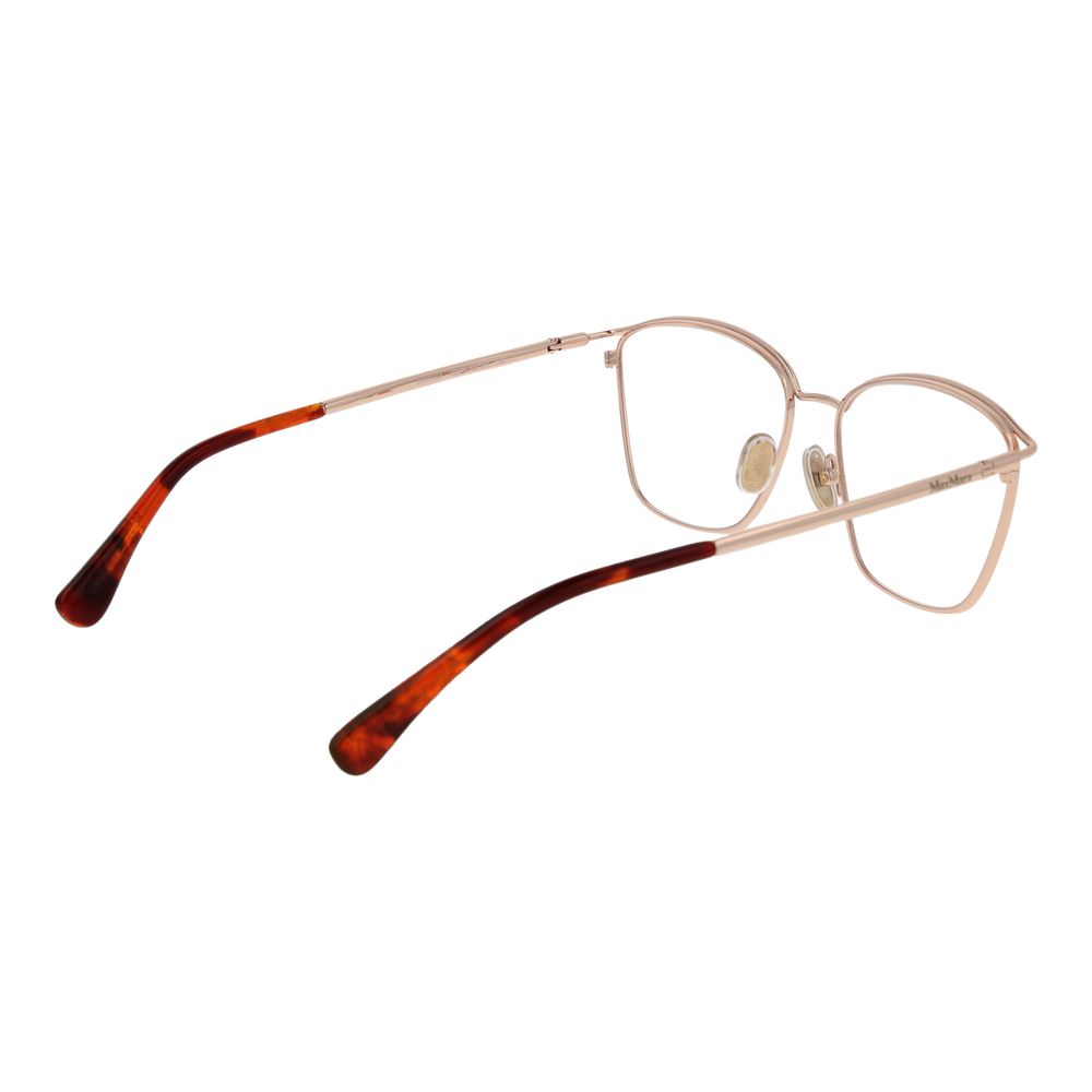 Max Mara Roségoldene Metallbrille (Fassung)