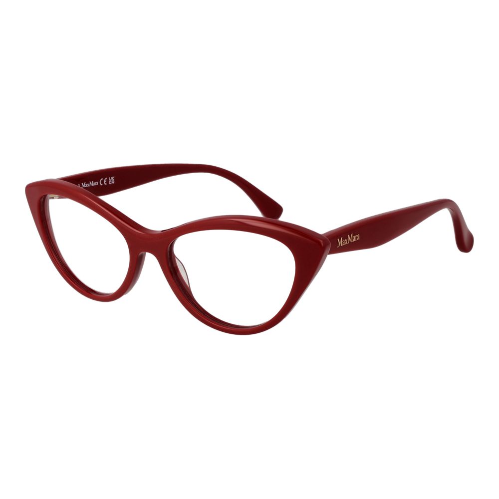 Max Mara Rote Acetat-Brille (Gestell)
