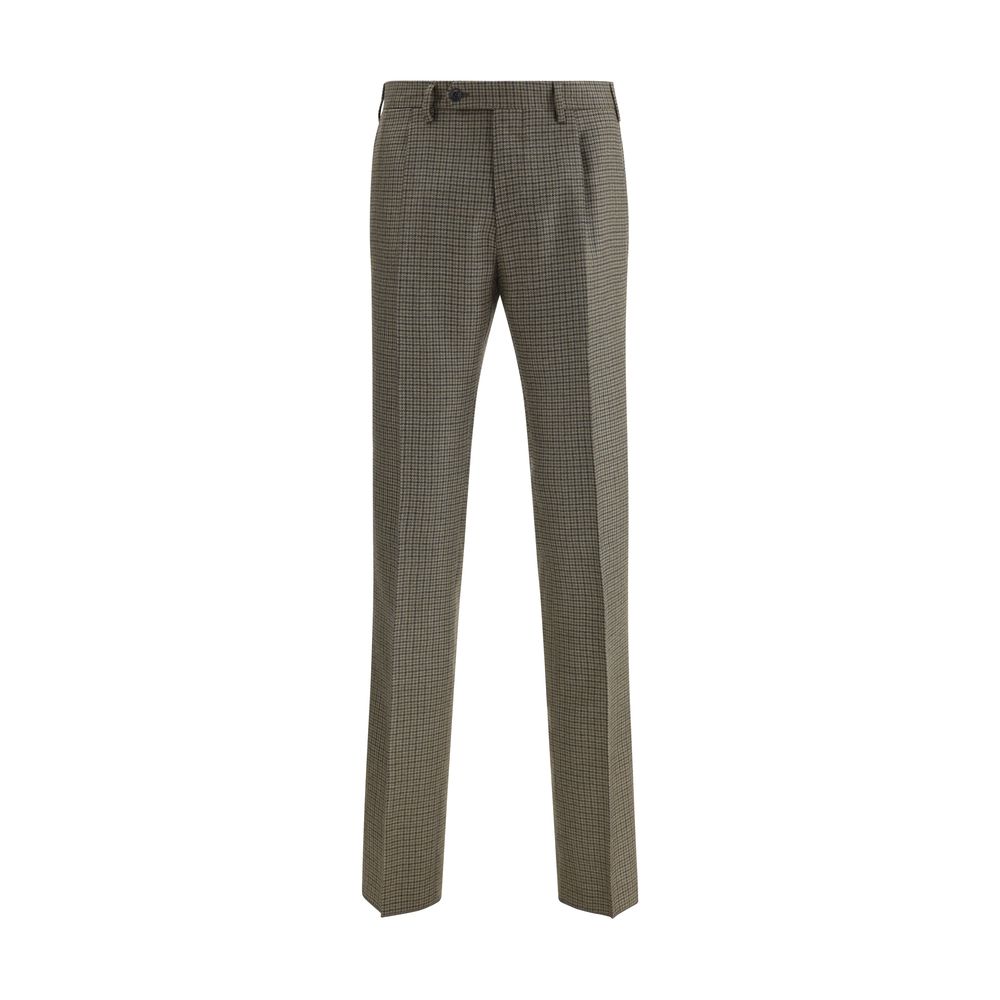 Germano Hose mit Hahnentrittmuster