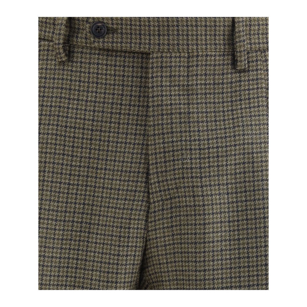 Germano Hose mit Hahnentrittmuster