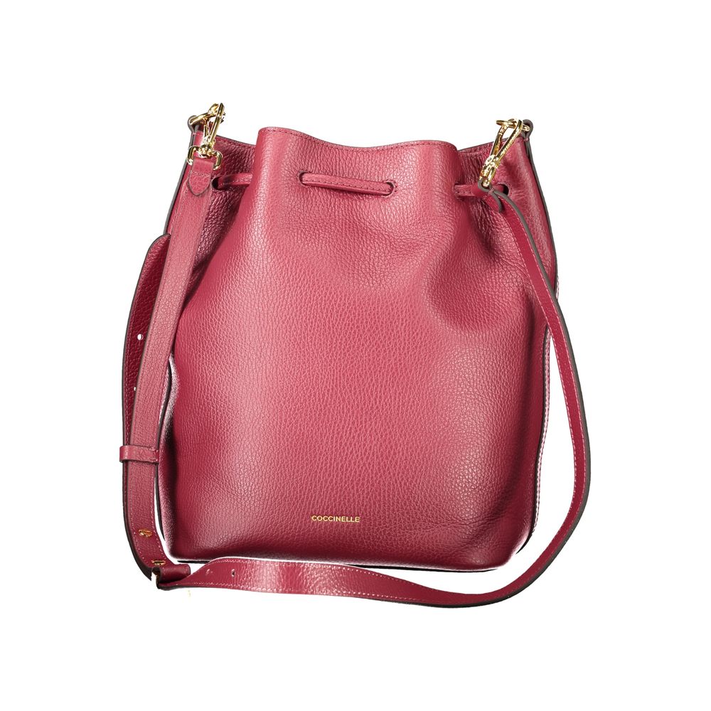 Coccinelle Lila Leder Frauen Handtasche
