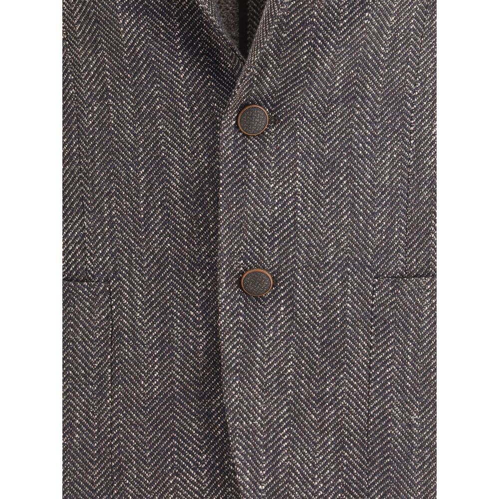 Tagliatore Herringbone gemusterter Blazer