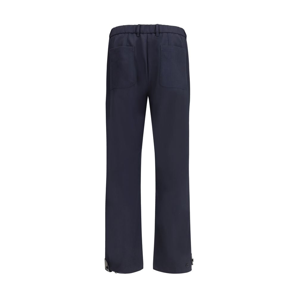 Brioni Wolle gerade Hose