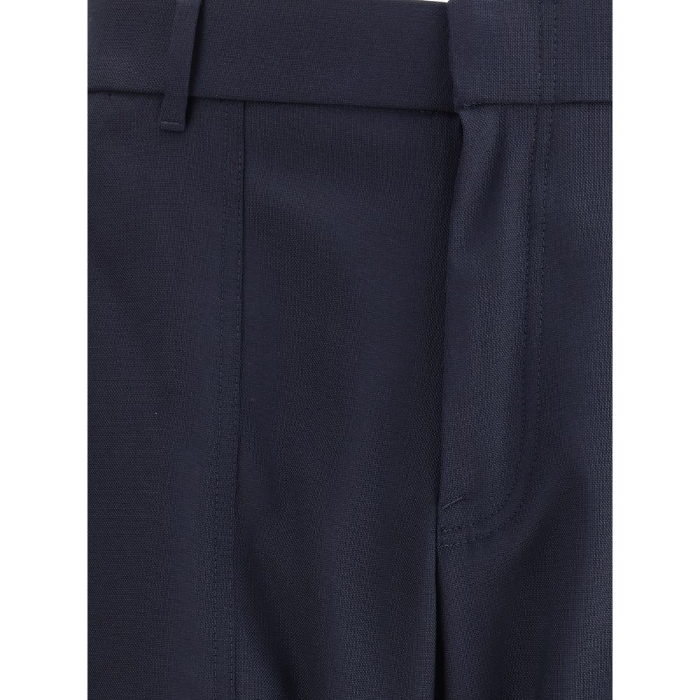 Brioni Wolle gerade Hose