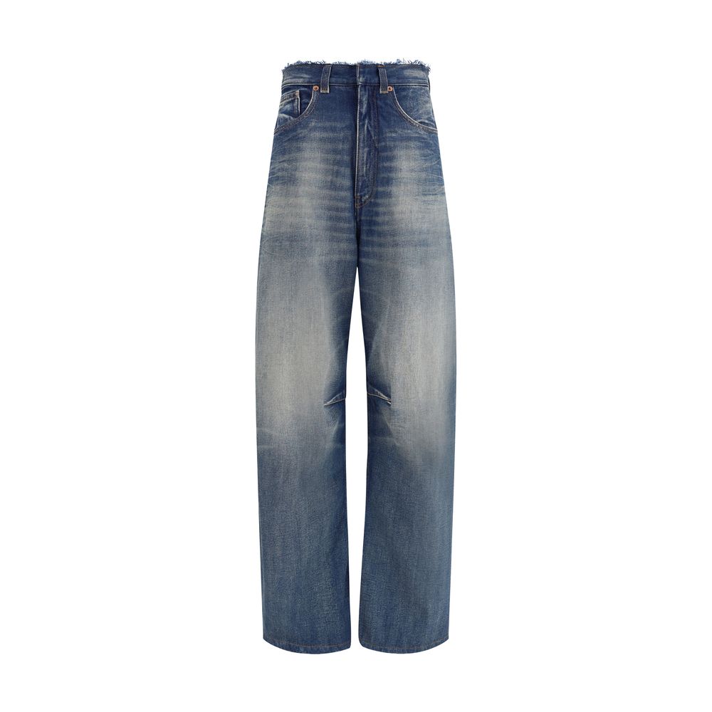 MM6 Jeans mit weitem Bein