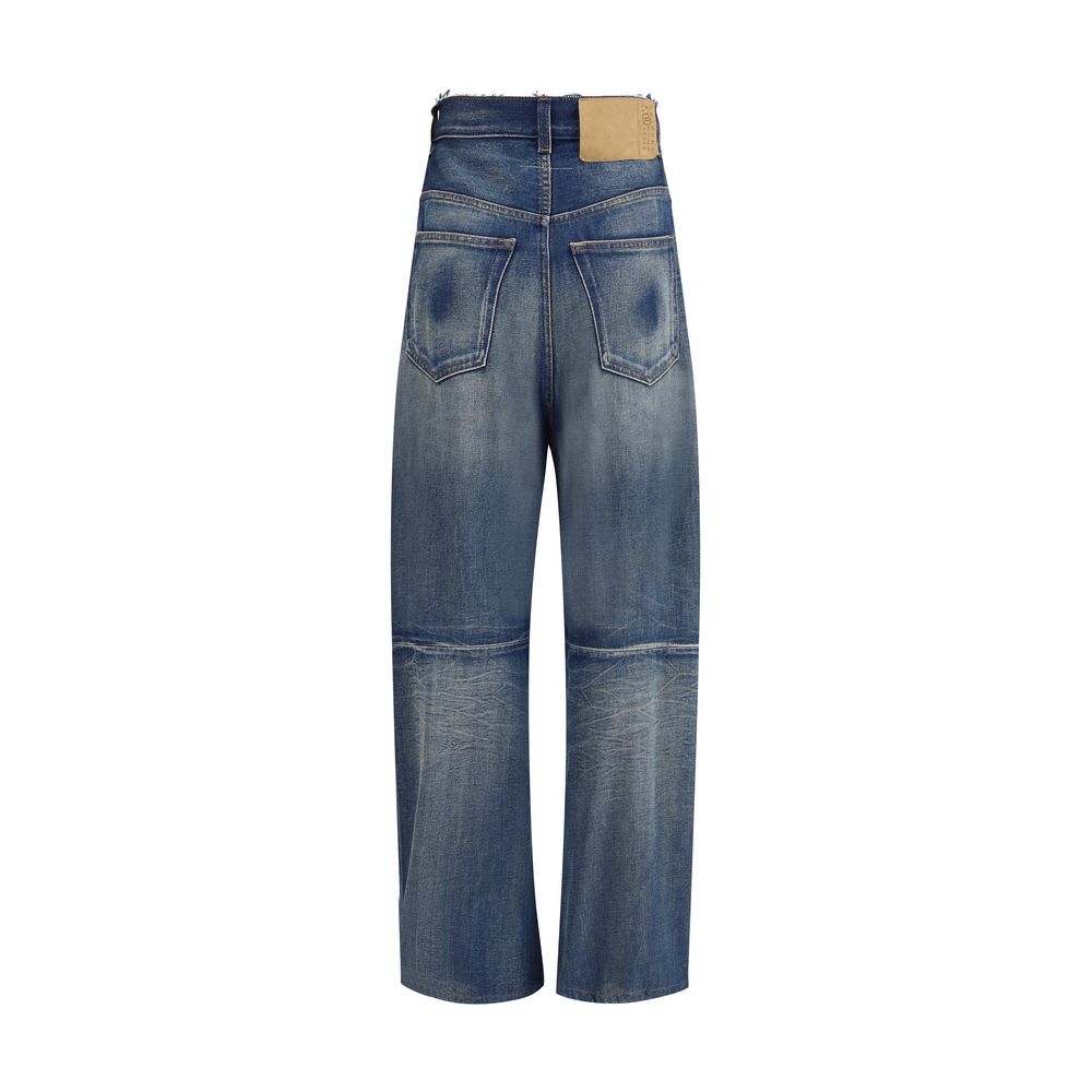 MM6 Jeans mit weitem Bein