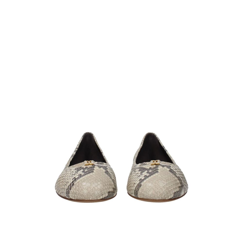 Chloé Chloè Python Marcie Ballerina flach