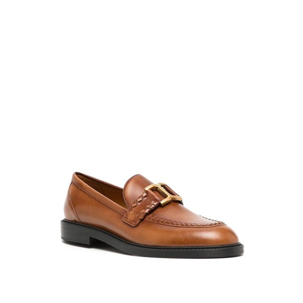 Chloé Chloe Marcie Loafers aus Leder