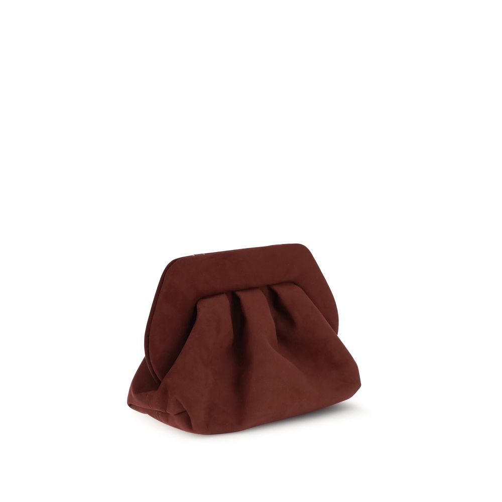 THEMOIRè Bios Wildleder Clutch Tasche