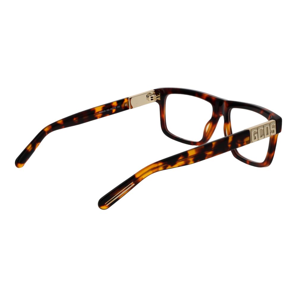 GCDS Braune optische Unisex-Rahmen