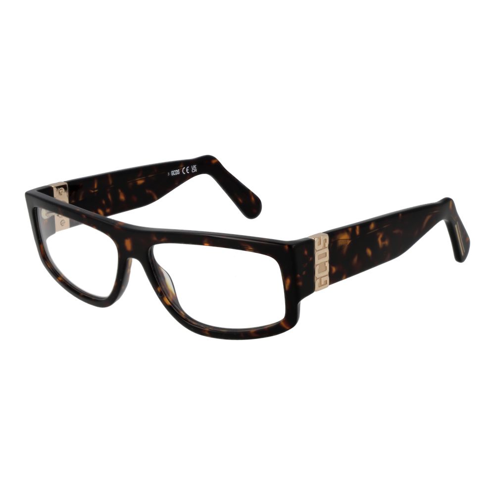 GCDS Braune optische Unisex-Rahmen