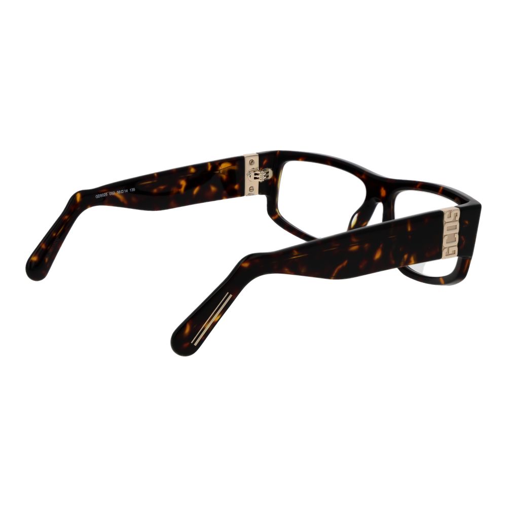GCDS Braune optische Unisex-Rahmen