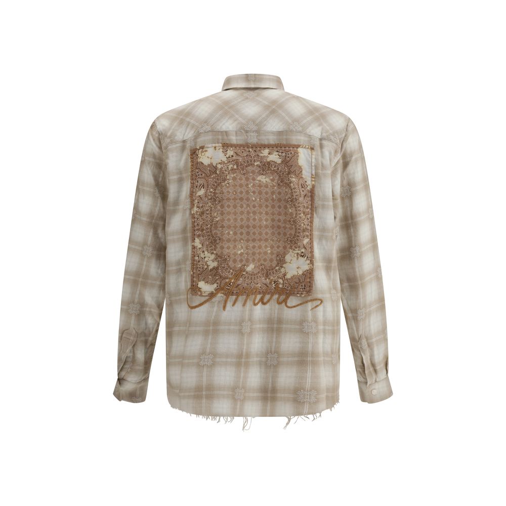 Amiri Kariertes Flanellhemd