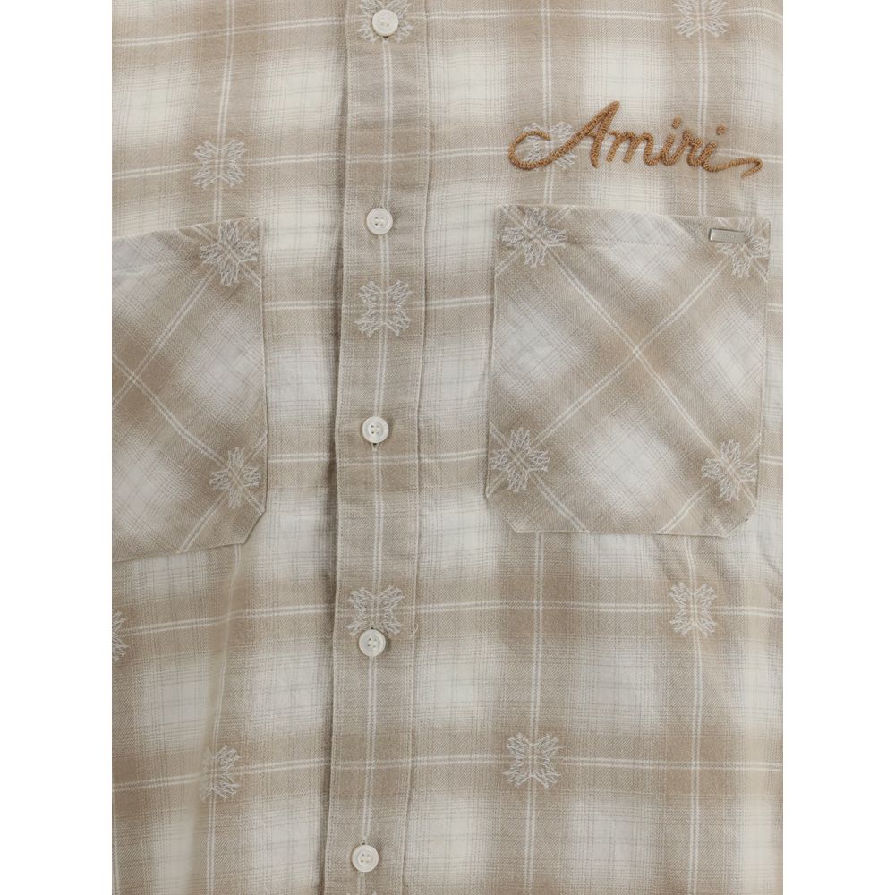 Amiri Kariertes Flanellhemd