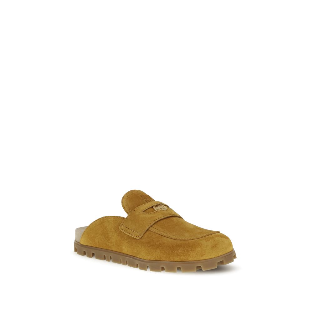 Miu Miu Wildleder Pantoletten