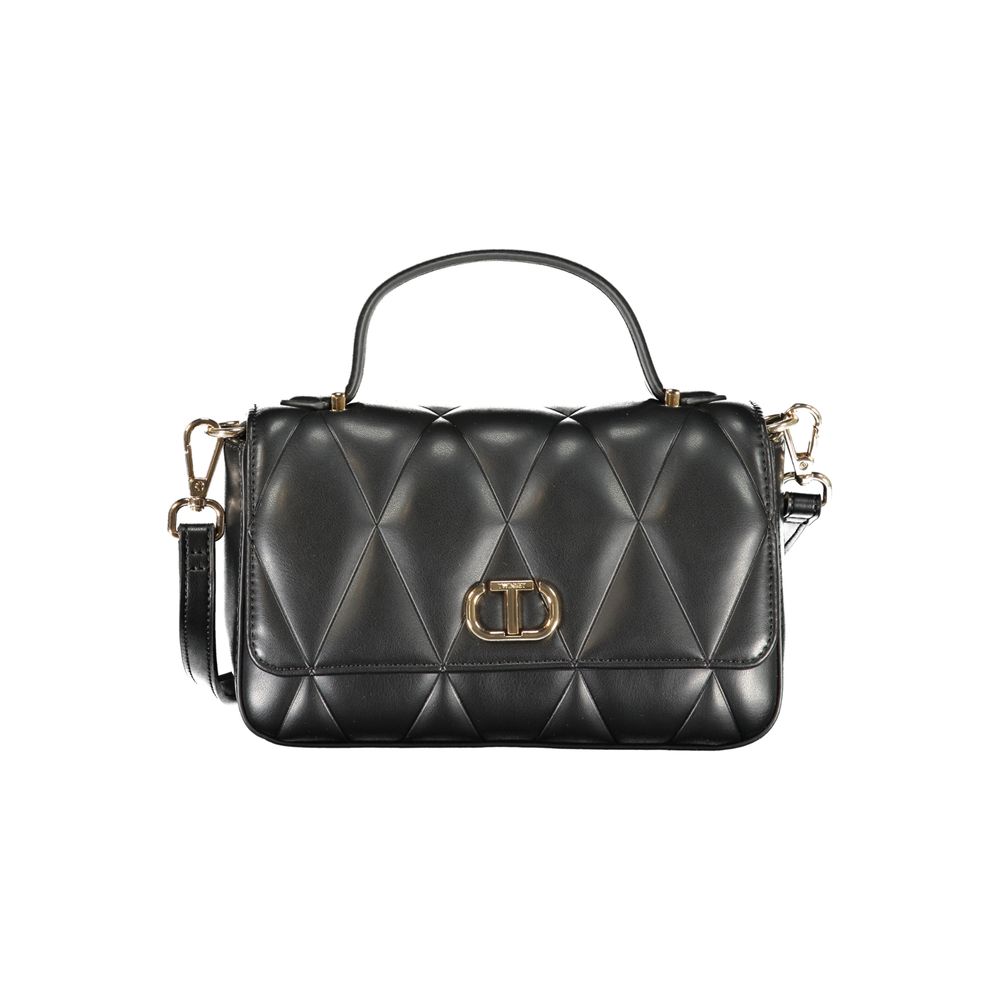 Twinset Schwarz Polyethylen Frauen Handtasche