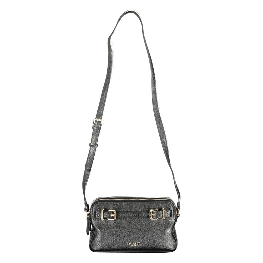 Twinset Schwarz Polyethylen Frauen Handtasche