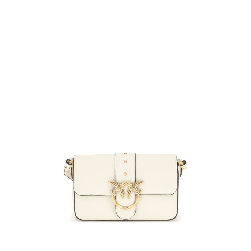 PINKO Love Leder Umhängetasche