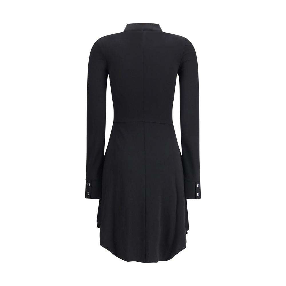 Courrèges Biker-Kleid aus Jersey mit Reißverschluss